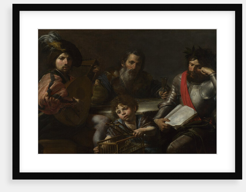 The Four Ages of Man, c. 1629 by Valentin de Boullogne