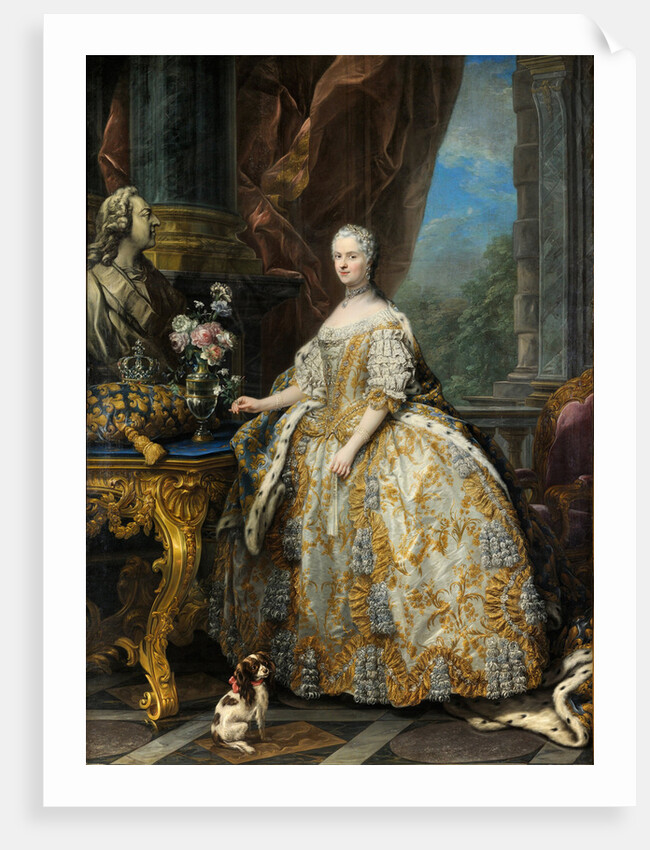 Portrait of Marie Leszczynska, Queen of France, 1747 by Carle Van Loo