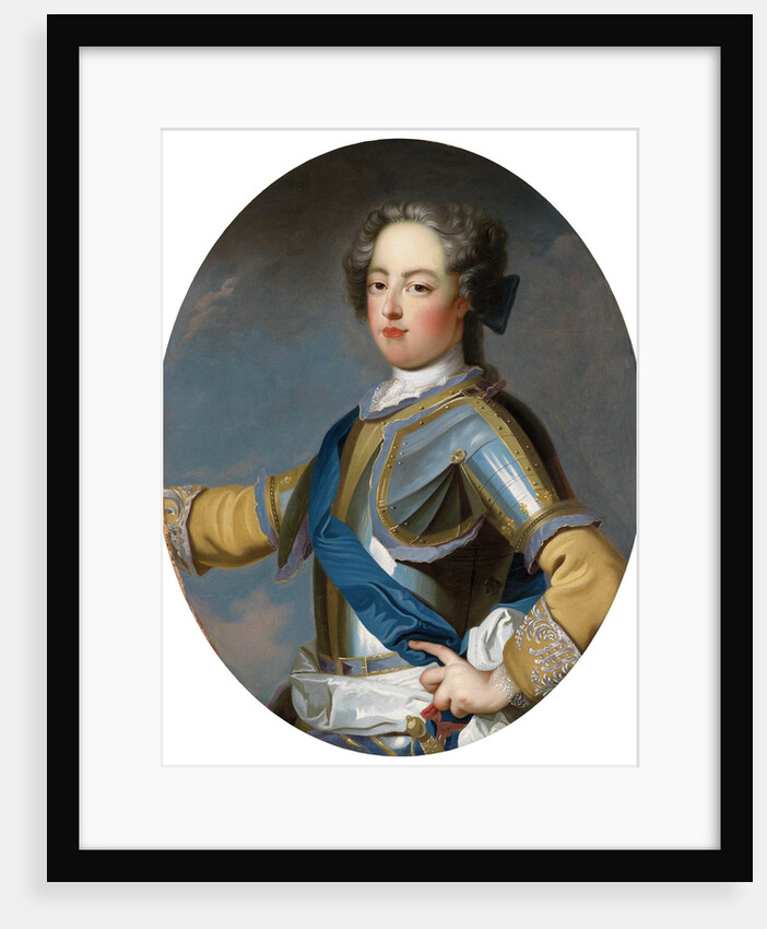 Portrait of the King Louis XV (1710-1774) by Jean Baptiste Van Loo