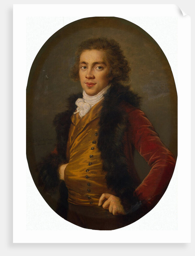 Portrait of Prince Grigory Alexandrovich Stroganov, 1793 by Marie Louise Elisabeth Vigée-Lebrun