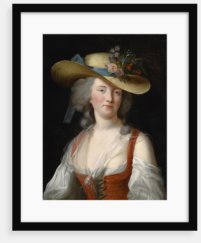 Portrait of Anne Catherine Le Preudhomme de Chatenoy, Comtesse de Verdun, as fine gardener, c. 1780 by Marie Louise Elisabeth Vigée-Lebrun