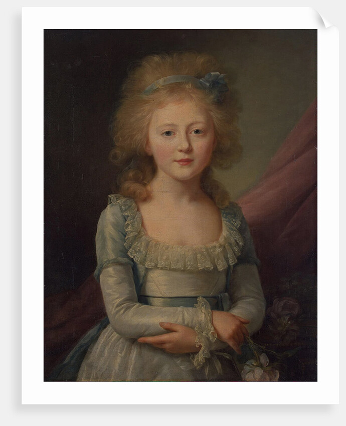 Grand Duchess Elena Pavlovna of Russia, Grand Duchess of Mecklenburg-Schwerin, 1792 by Jean Louis Voille