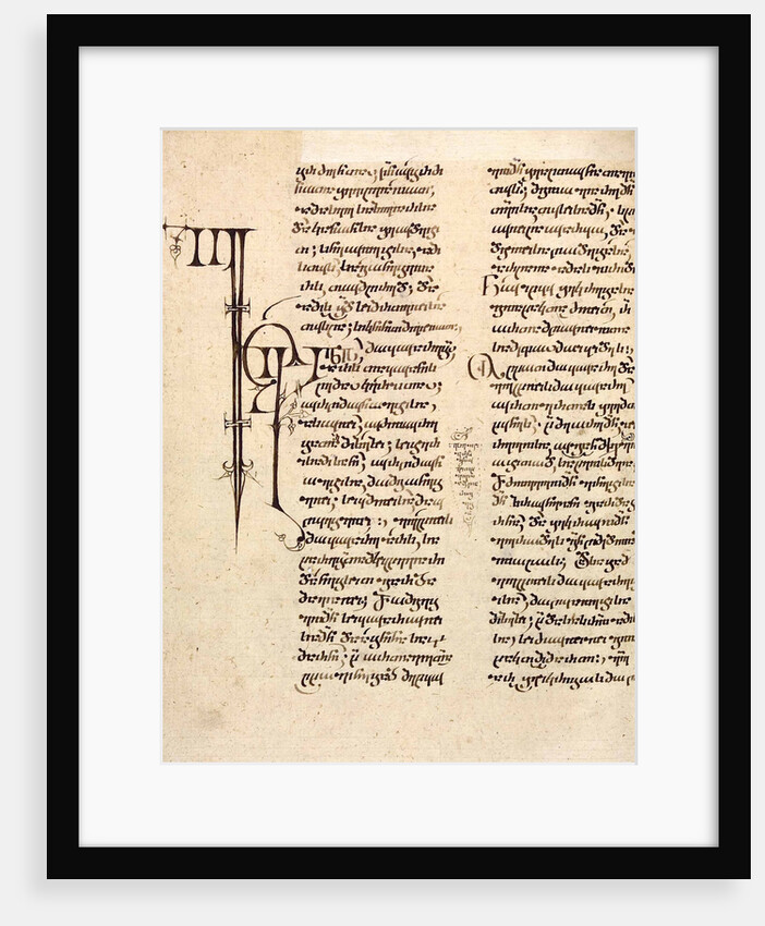 Georgian-language Manuscript, 12th-13th century by Anonymous master