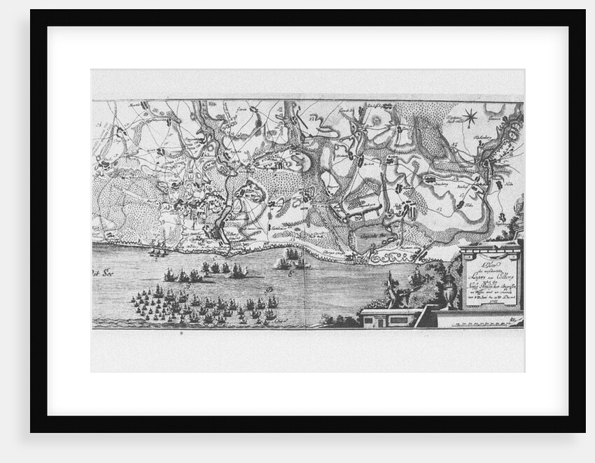 The capture of the Prussian fortress of Kolberg on 16 December 1761, 1761 by Anonymous master