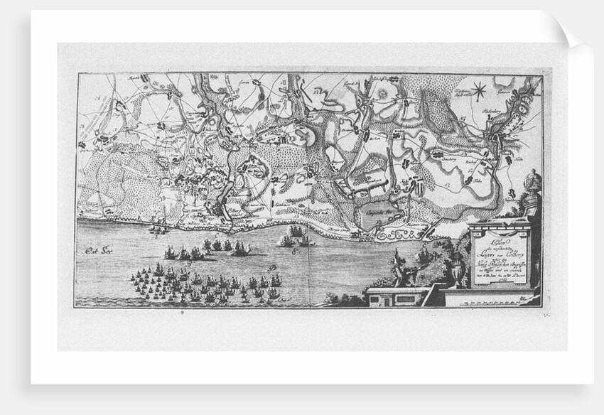The capture of the Prussian fortress of Kolberg on 16 December 1761, 1761 by Anonymous master