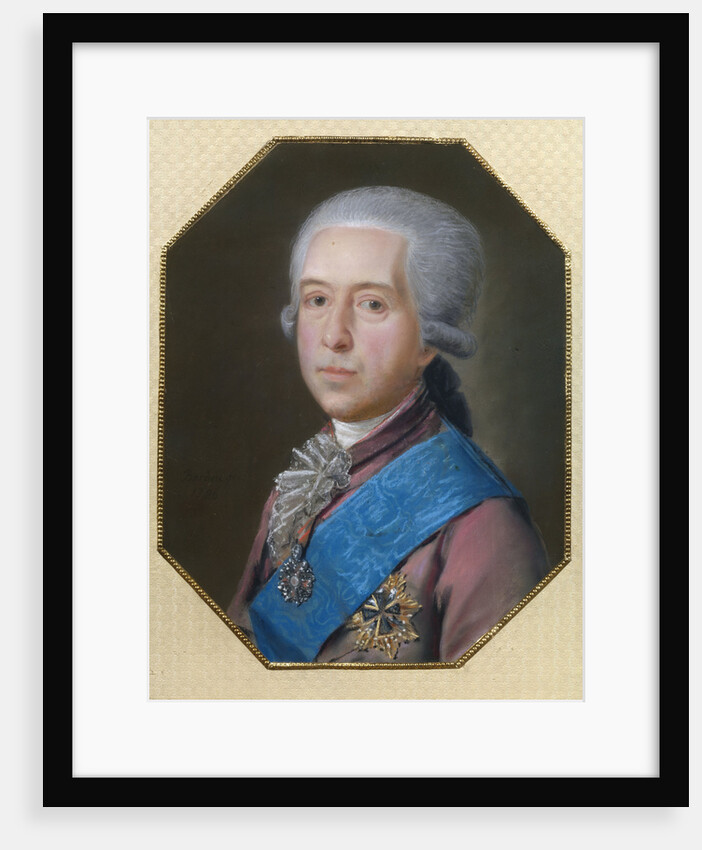 Portrait of Count Mikhail Mikhaylovich Golitsyn, 1786 by Johann Bardou