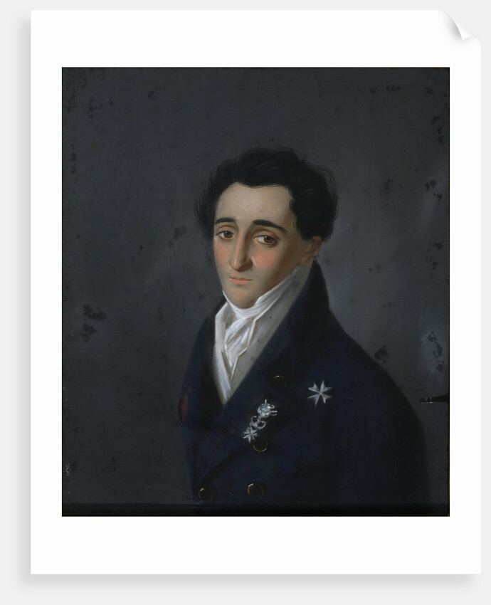 Portrait of Christofor Ekimovich Abamelik-Lazarev, 1820 by Karl Wilhelm Bardou