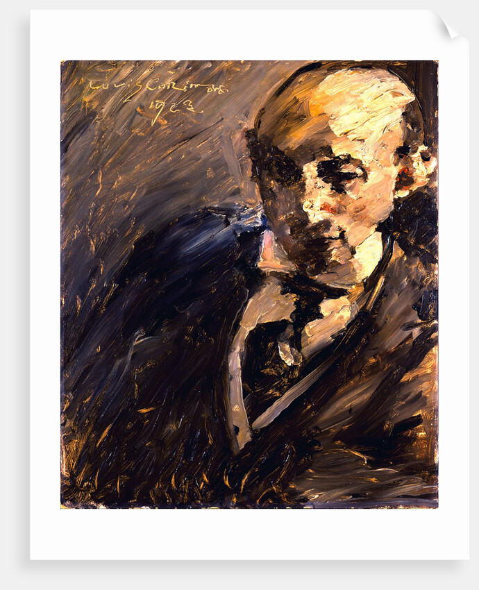 Portrait of Alfred Kuhn, 1923 by Lovis Corinth