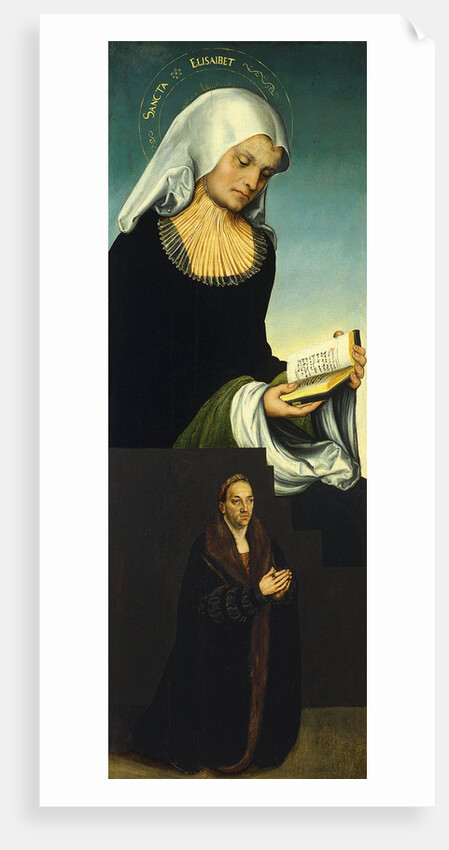 Saint Elizabeth with Duke George of Saxony as Donor, ca 1514 by Lucas Cranach the Elder