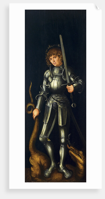 Saint George, ca 1514 by Lucas Cranach the Elder