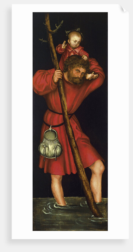 Saint Christopher, ca 1514 by Lucas Cranach the Elder