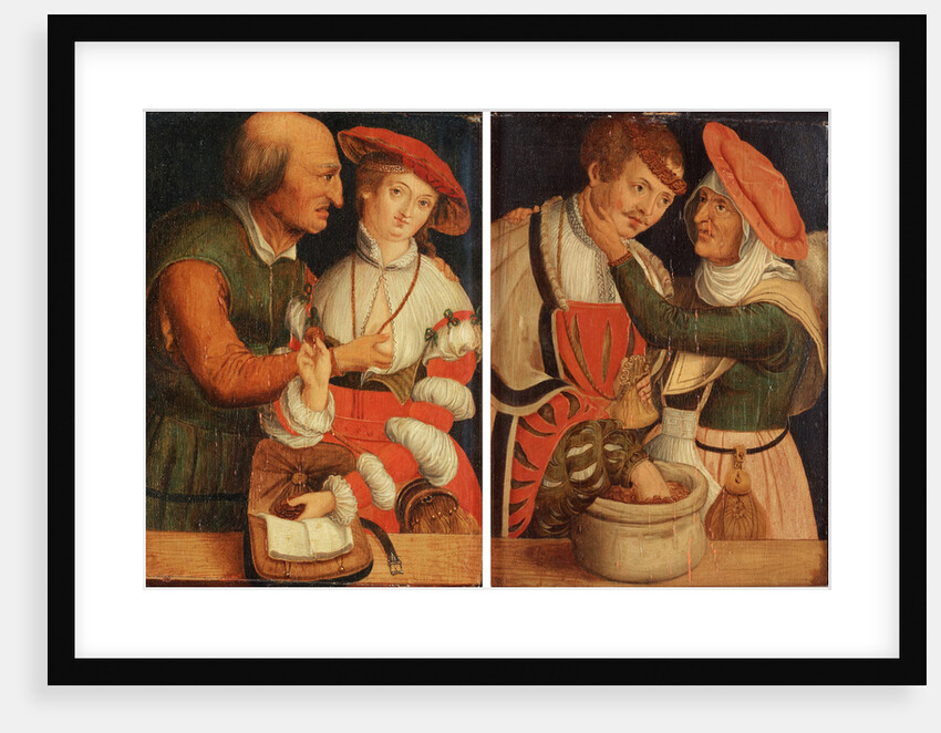 The Unequal Couples by Lucas Cranach the Elder