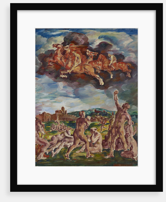 The Horsemen of the Apocalypse, 1917 by August Deusser