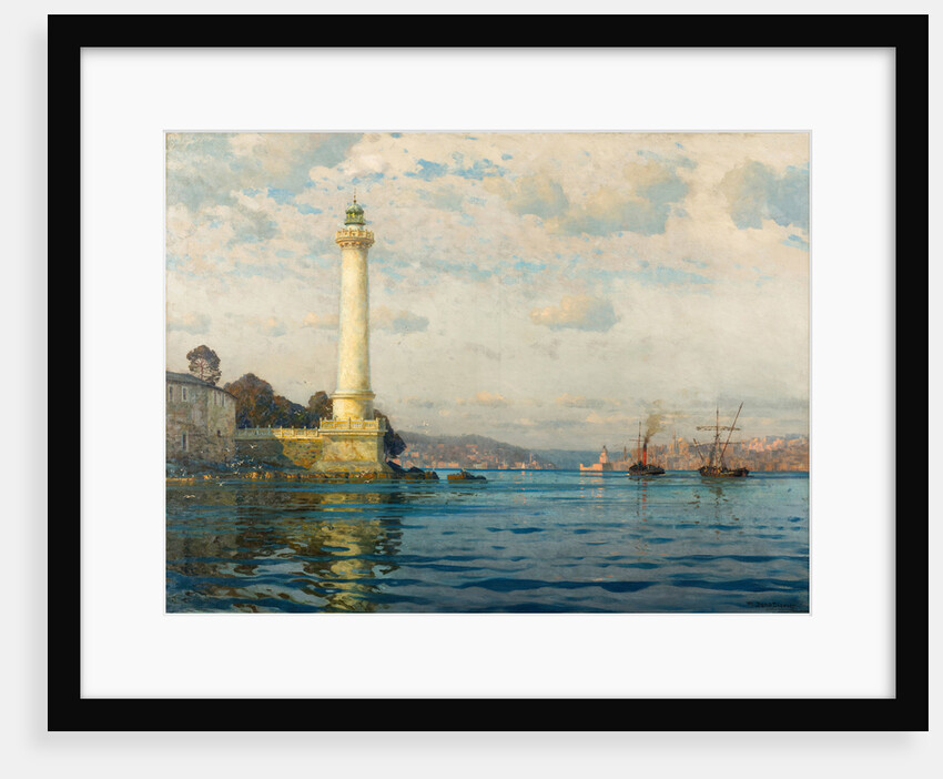 Ahirkapi Feneri Lighthouse, Early 20th cen by Michael Zeno Diemer