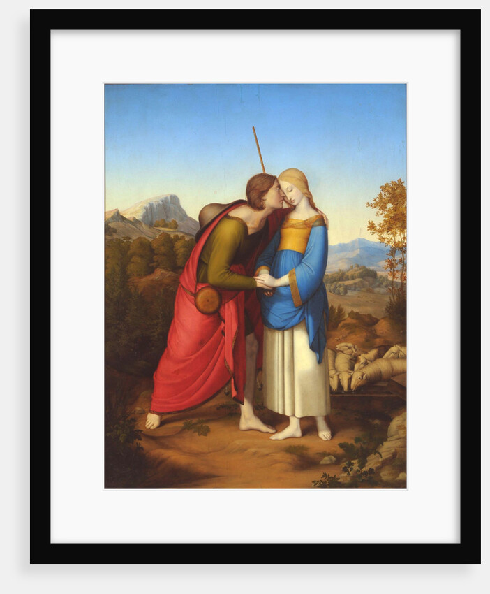 Jacob Meeting Rachel at the Well, c. 1826 by Anton Josef Dräger