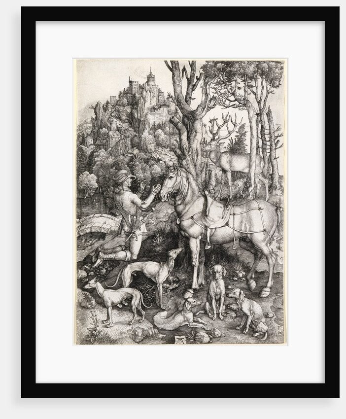 The Vision of Saint Eustace, c. 1501 by Albrecht Dürer