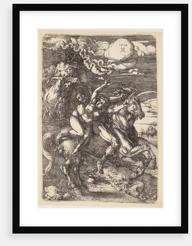 Abduction of Proserpine on a Unicorn, 1516 by Albrecht Dürer