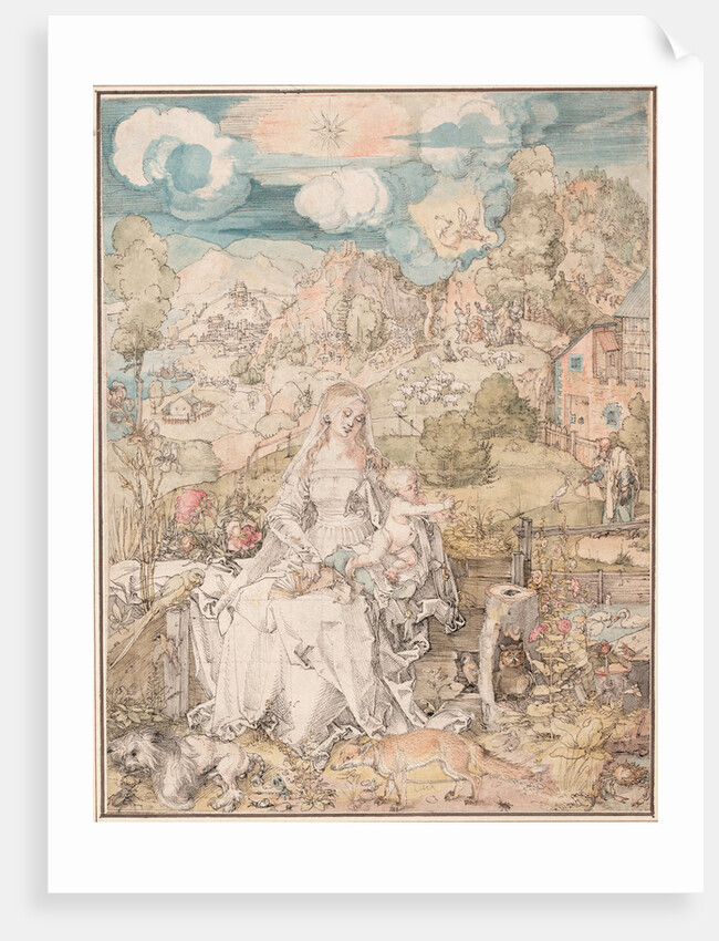 Mary among a Multitude of Animals, ca 1503 by Albrecht Dürer