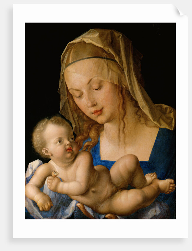 Virgin and child with a pear, 1512 by Albrecht Dürer