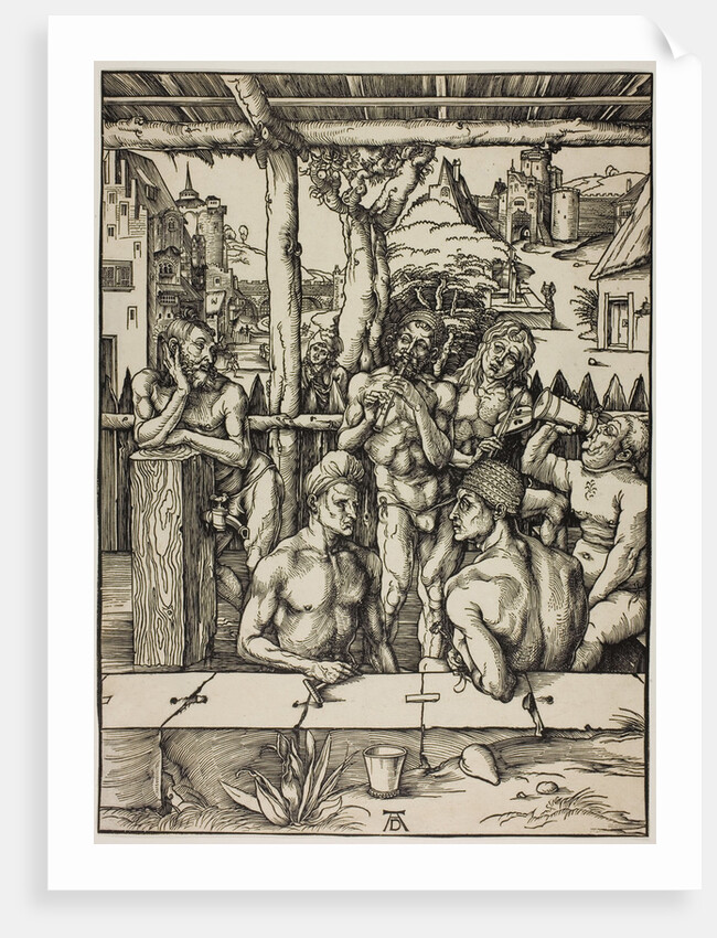 The Men?s Bath, c. 1496 by Albrecht Dürer