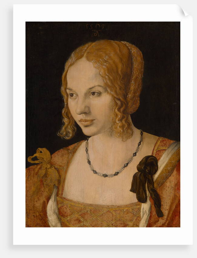 Portrait of a Young Venetian Woman, 1505 by Albrecht Dürer