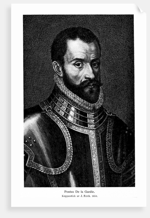 Pontus De la Gardie, 1654 by Jeremias Falck
