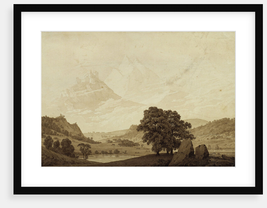 Autumn - Evening - Maturity by Caspar David Friedrich