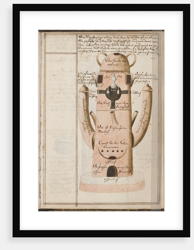 Alchemical notebook, c. 1620 by Johann Grasshoff