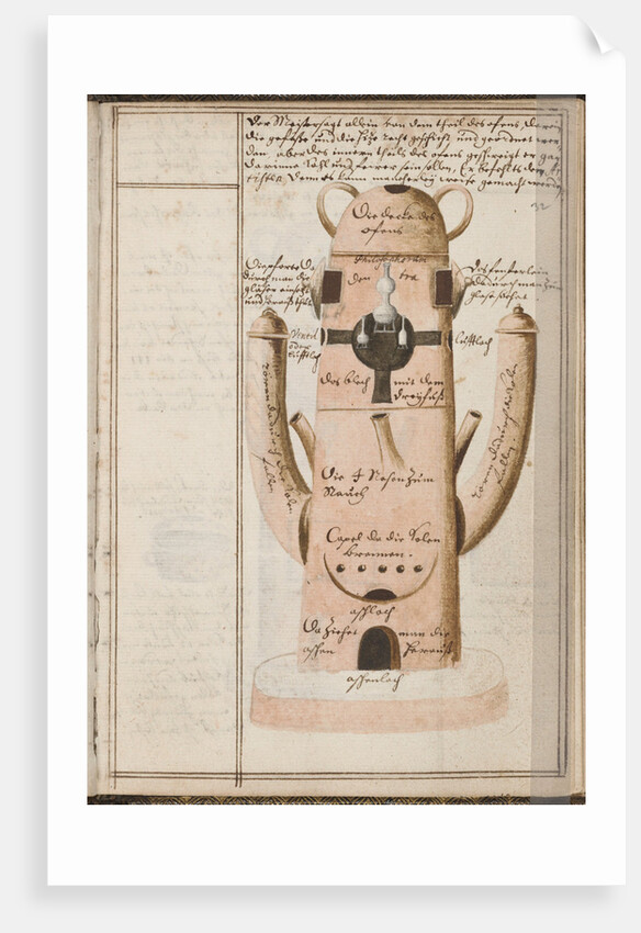 Alchemical notebook, c. 1620 by Johann Grasshoff