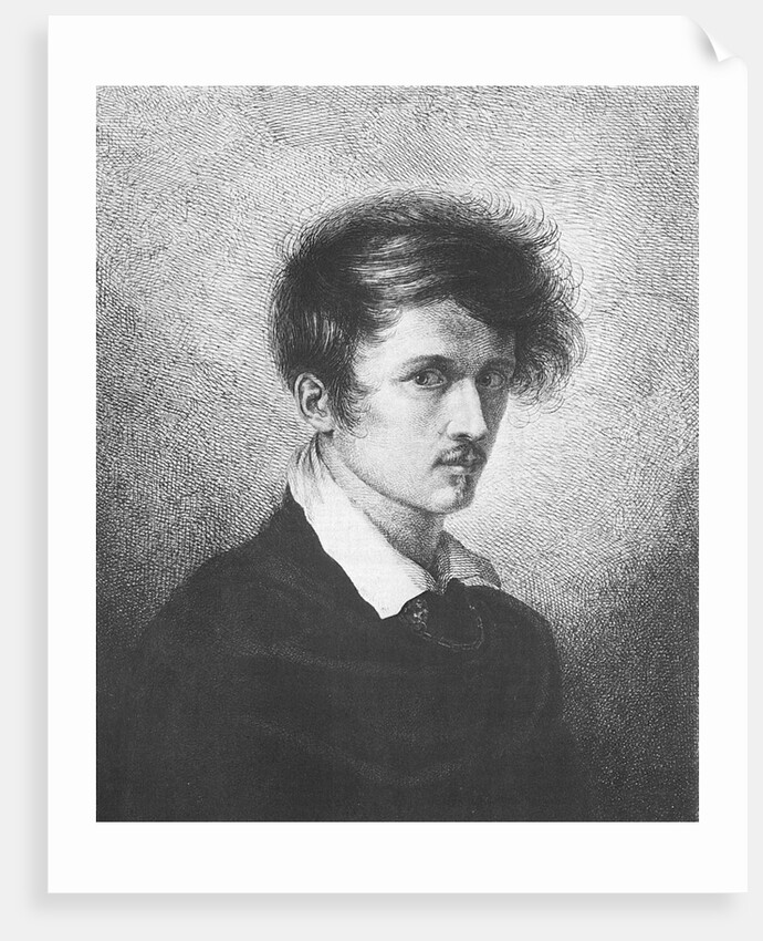 Self-portrait, 1813 by Ludwig Emil Grimm