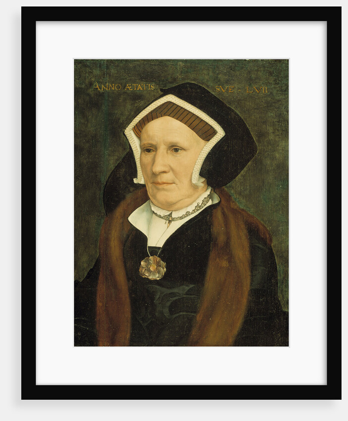 Portrait of Lady Margaret Butts, 1543 by Hans Holbein the Younger