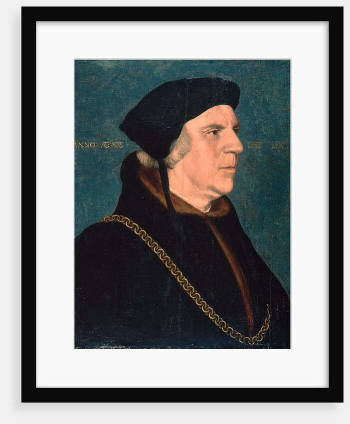Portrait of Sir William Butts, 1543 by Hans Holbein the Younger