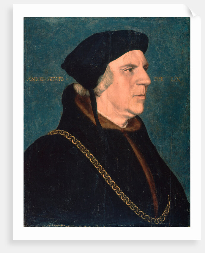 Portrait of Sir William Butts, 1543 by Hans Holbein the Younger