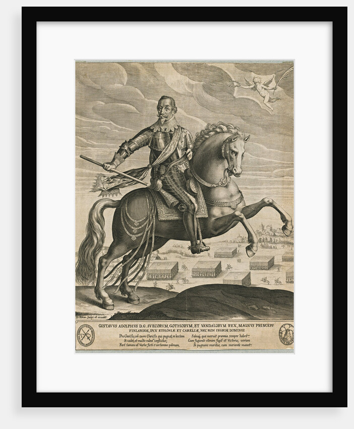 Gustavus Adolphus of Sweden by Lucas Kilian