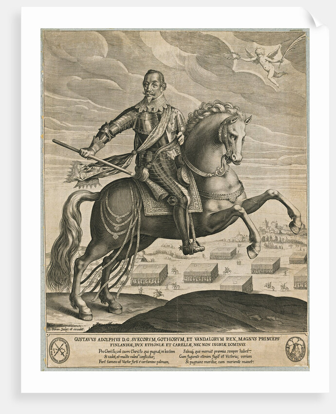 Gustavus Adolphus of Sweden by Lucas Kilian
