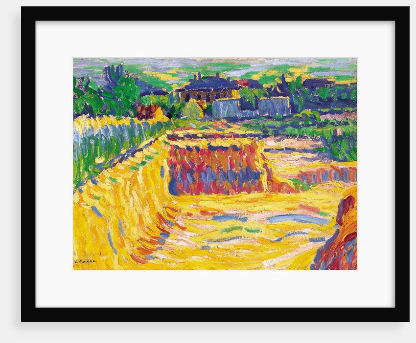 The Loam Pit, c. 1906 by Ernst Ludwig Kirchner