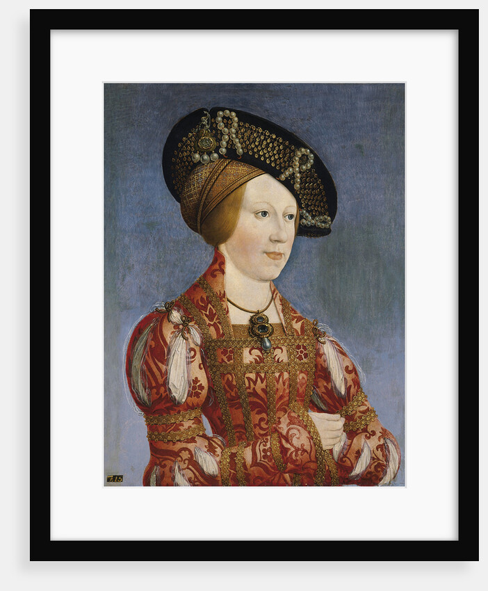 Anna of Bohemia and Hungary, 1519 by Maler zu Schwaz