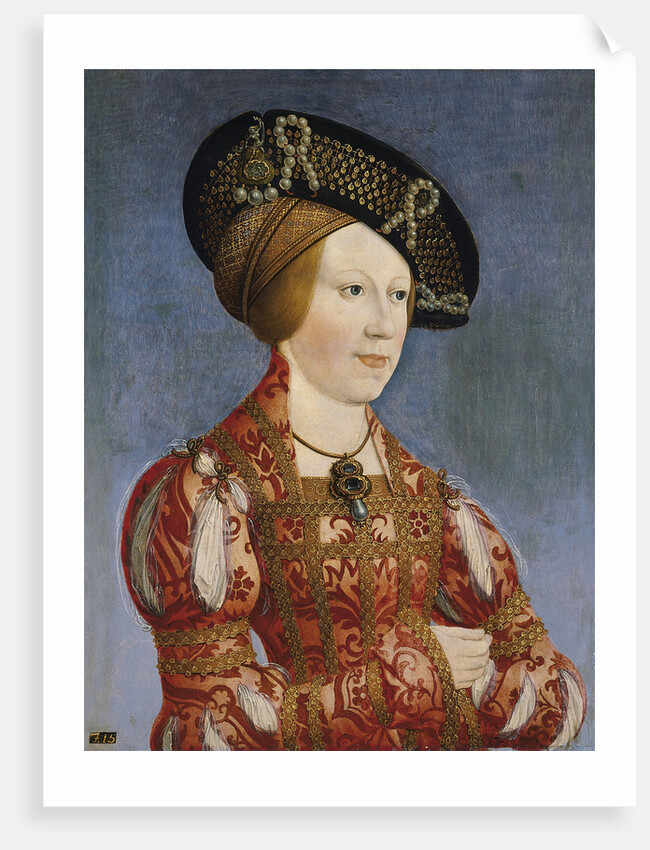 Anna of Bohemia and Hungary, 1519 by Maler zu Schwaz