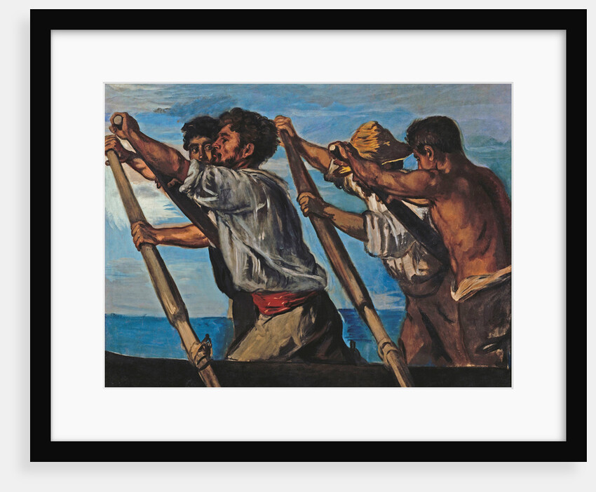 The Rowers, 1873 by Hans von Marées