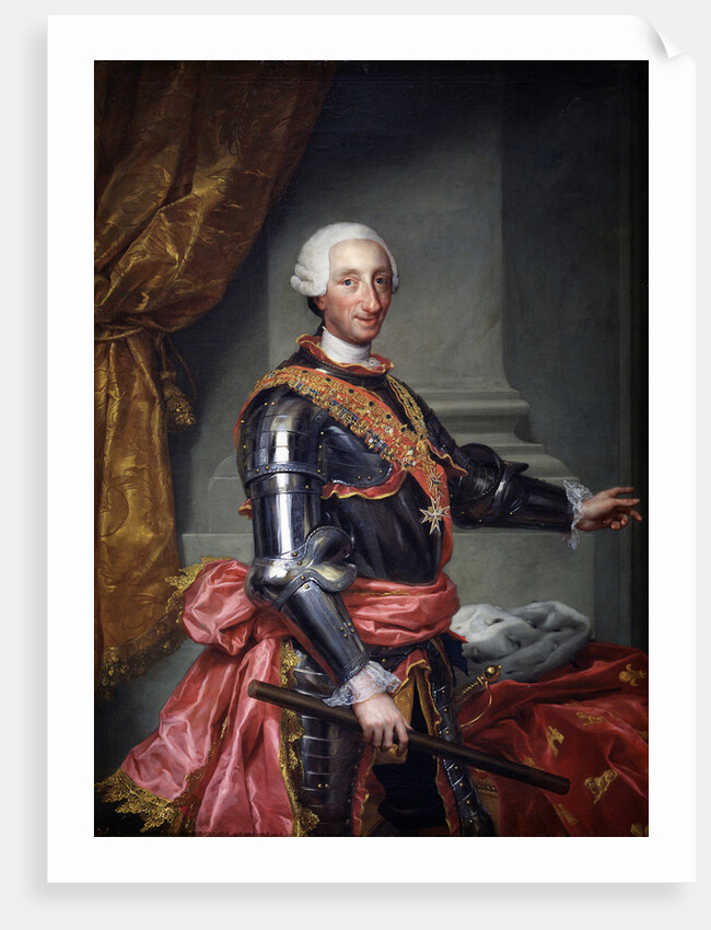Charles III of Spain, ca 1761 by Anton Raphael Mengs