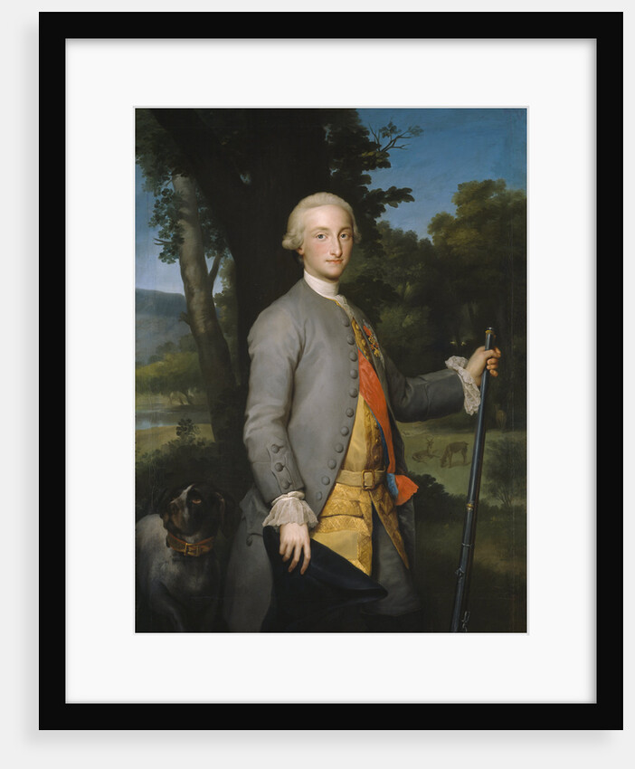 Charles IV of Spain as Prince of Asturias, ca 1764-1765 by Anton Raphael Mengs