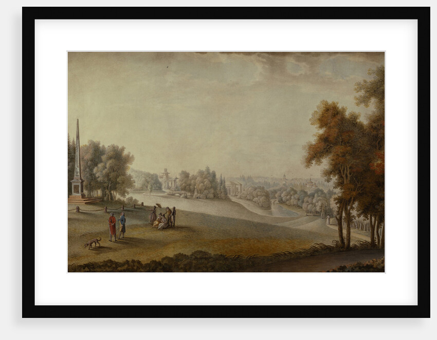 View of the Park in Tsarskoye Selo, 1793 by Ferdinand de Meys