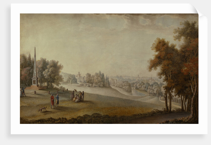 View of the Park in Tsarskoye Selo, 1793 by Ferdinand de Meys