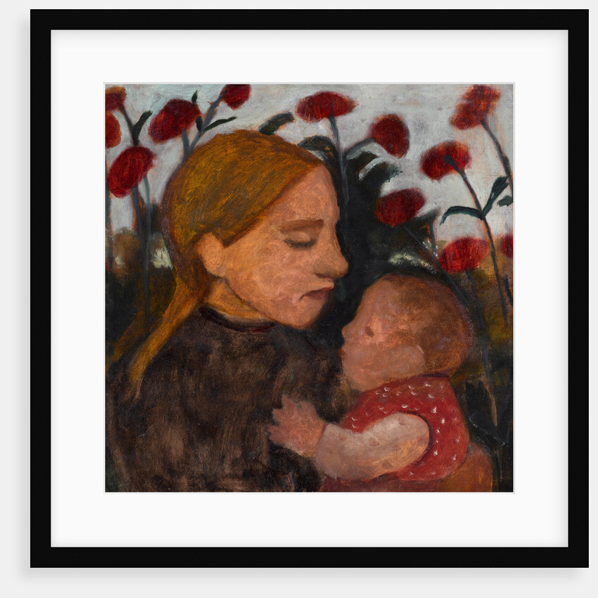 Girl with child, 1902 by Paula Modersohn-Becker