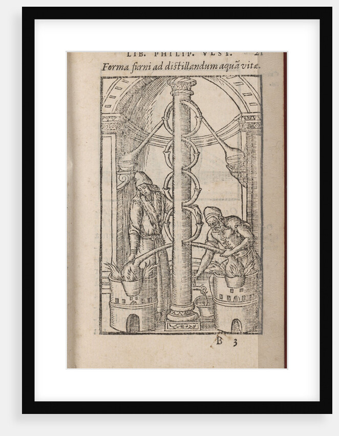 Alchemical apparatus by Philipus Ulstadius