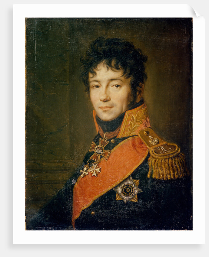 Portrait of Count Evgraf Fedotovich Komarovsky by Carl Christian Vogel von Vogelstein