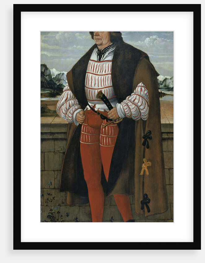 The Court Jester known as Knight Christoph, 1515 by Hans von Wertinger