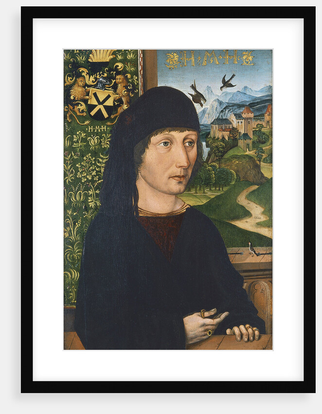 Portrait of Levinus Memminger, ca 1485 by Michael Wolgemut