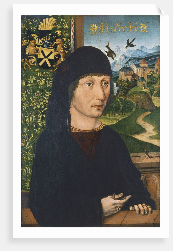 Portrait of Levinus Memminger, ca 1485 by Michael Wolgemut