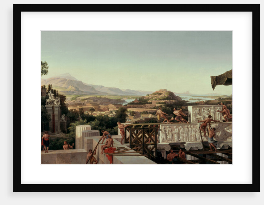 View of the Flower of Greece, 1836 by August Wilhelm Julius Ahlborn